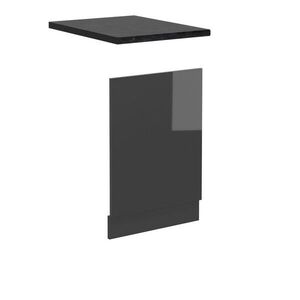 Vicco PŘEDNÍ PANEL R-Line Antracitový vysoký lesk 45 cm , PD Antracit obraz