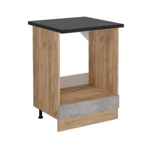 Vicco SKŘÍŇKA NA VESTAVĚNOU TROUBU R-Line Beton 60 cm , PD Antracit obraz