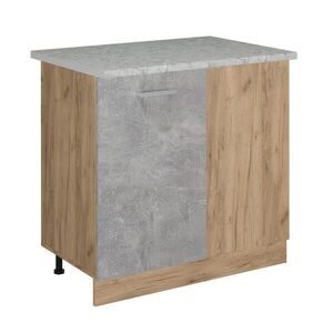 Vicco ROHOVÁ SKŘÍŇKA R-Line Beton 86 cm PD Mramor obraz