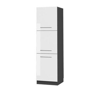 Vicco VYSOKÁ SKŘÍŇ Fame-Line, Bílá vysoký lesk/Antracit, 60 cm obraz