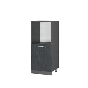 Vicco SKŘÍŇKA NA VESTAVĚNOU TROUBU R-Line Černý beton 60 cm obraz