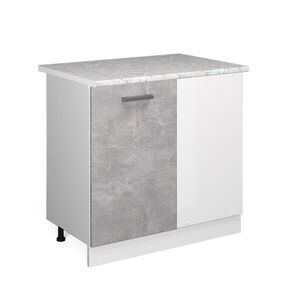 Vicco ROHOVÁ SKŘÍŇKA R-Line Beton 86 cm s pracovní deskou obraz