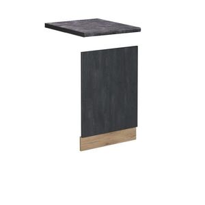 Vicco PŘEDNÍ PANEL R-Line Černý beton 45 cm PD Antracit obraz