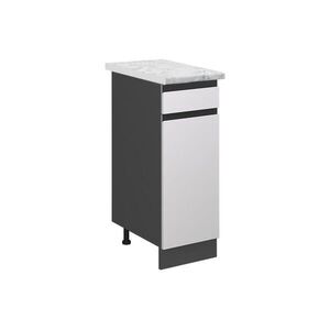 Vicco SPODNÍ SKŘÍŇKA KUCHYŇSKÉ LINKY R-Line Bílá 30 cm PD Mramor obraz