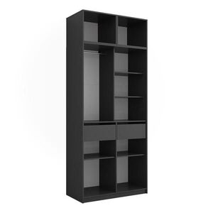 Vicco ŠATNÍ SKŘÍŇ Elmo Antracit 50 x 40 cm Sada 3 kusů obraz