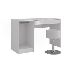 Vicco TOALETNÍ STOLEK Sherry Bílá/bílý vysoký lesk 119.8 cm se stolicí obraz