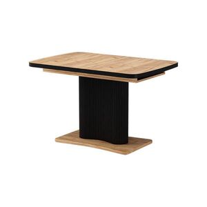 Vicco JÍDELNÍ STŮL Fenaro, Černá/Dub, 120-160 x 80 cm Rozšiřitelný obraz