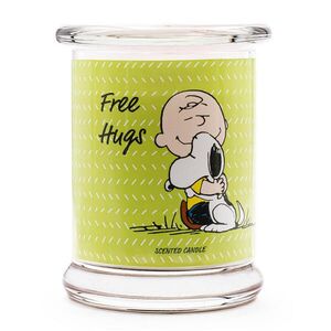 VONNÁ SVÍČKA Vícebarevná Free Hugs ve skle 250 g obraz