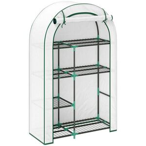 Outsunny SKLENÍK, 100L x 45Š x 160V cm obraz
