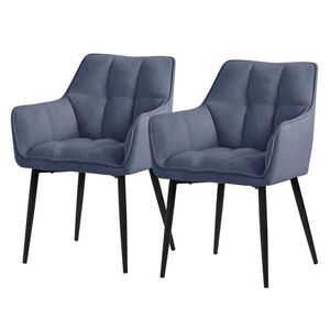 ML-DESIGN JÍDELNÍŽIDLA, SADA 2 KS, modrá froté látka obraz