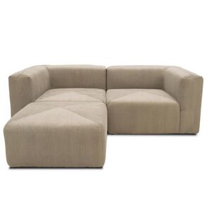 MID.YOU ROHOVÁ SEDAČKA, textil, jílová barva obraz
