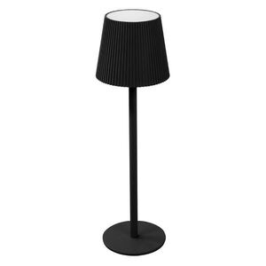 ML-DESIGN BEZDRÁTOVÁ LED STOLNÍ LAMPY s dotykovým ovládáním, černá, Ø 10 x 36 cm, teplá bílá, stmívatelná obraz