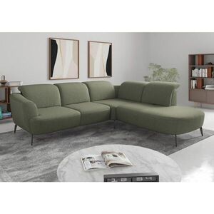 Sit & More ROHOVÁ SEDAČKA, textil, olivově zelená obraz