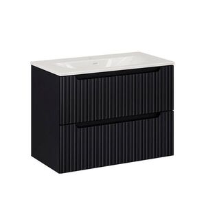 Petits-meubles UMYVADLO 80cm Riva Černá obraz