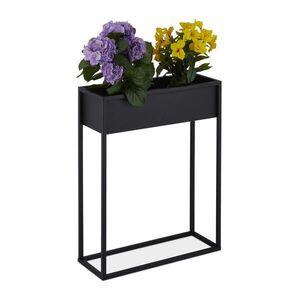 Relaxdays STOJAN černý železo 70 cm obraz
