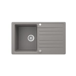 Bergstroem UMYVADLO Beton 76.5 x 46 cm s místem na sušení obraz
