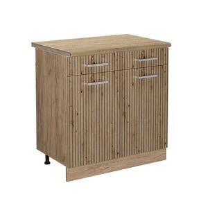 Vicco SPODNÍ SKŘÍŇKA KUCHYŇSKÉ LINKY R-Line Řemeslný dub 80 cm , PD Dub obraz