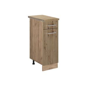 Vicco SPODNÍ SKŘÍŇKA KUCHYŇSKÉ LINKY R-Line Řemeslný dub 30 cm , PD Dub obraz