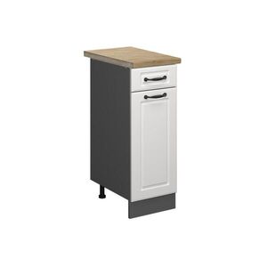 Vicco SPODNÍ SKŘÍŇKA KUCHYŇSKÉ LINKY R-Line Bílý venkovský dům 30 cm , PD Dub obraz