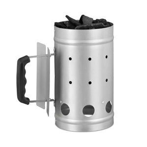 Relaxdays ROZPALOVAČ Stříbrný pozinkovaná ocel 27 cm obraz
