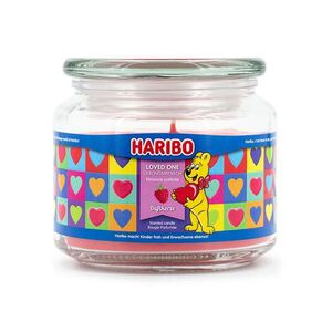 SVÍČKA Barevná vonná sklo 300 g Loved One obraz