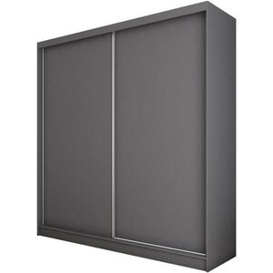 Beautysofa SKŘÍŇ s posuvnými dveřmi Mario 200/216/61 grafit obraz