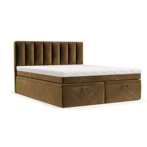 AltaBeds POSTEL BOXSPRING LUME 180/200 Medově žlutá obraz