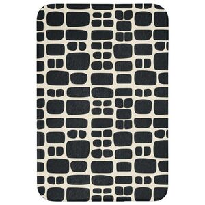 OnlyWow KOUPELNOVÁ PŘEDLOŽKA Moderní - organické - černé 60x90 cm obraz