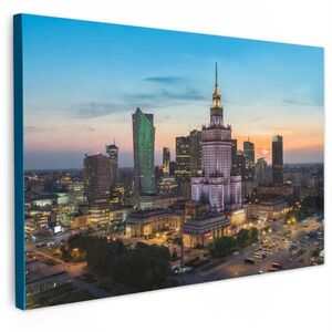 MuchoWow OBRAZ NA PLÁTNĚ Polsko - Ne - Varšava 120x80 cm obraz