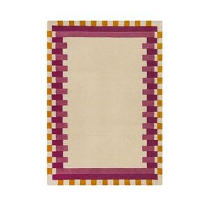 Flair Rugs VLNĚNÝ KOBEREC, 200/290 cm žlutá, růžová obraz
