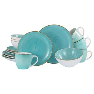Creatable KOMBINOVANÁ SOUPRAVA Vintage Nature Aqua 16dílné obraz