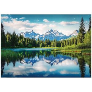 Wallarena 3D efektová fototapeta Horská krajina 150x105 obraz