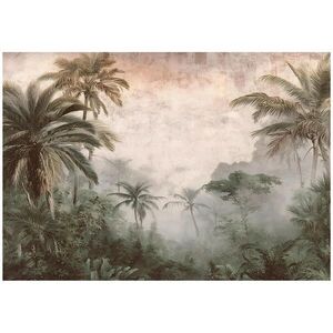 Wallarena FOTOTAPETA Jungle Beton Beige 200x140 cm obraz