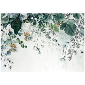 Wallarena FOTOTAPETA listy zelená příroda vliesová tapeta obývací pokoj ložnice 400x280 obraz