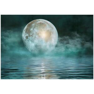 Wallarena FOTOTAPETA Sea Moon Vliesová tapeta Obývací pokoj Ložnice 250x175 obraz