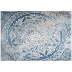 Wallarena FOTOTAPETA Mandala Betonově modrá 350x250 cm obraz