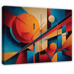 Wallarena OBRAZY Abstraktní Pop Art Barevné 60x40 obraz