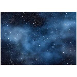 Wallarena FOTOTAPETA Cosmos Stars Blue 350x250 cm obraz