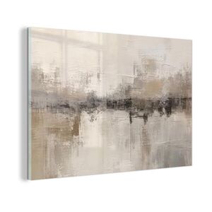 MuchoWow OBRAZ NA AKRYLOVÉM SKLE Moderní umění - Abstraktní - Béžová 60x40 cm obraz