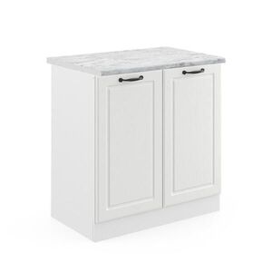 Vicco SKŘÍŇKA POD DŘEZ R-Line Bílý venkovský dům 80 cm , PD Mramor obraz