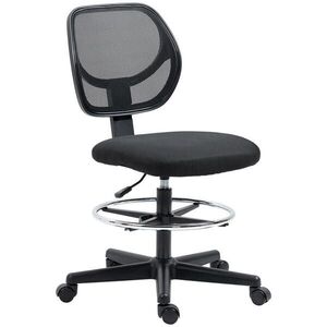 Vinsetto KANCELÁŘSKÁ ŽIDLE, ergonomická, černá obraz