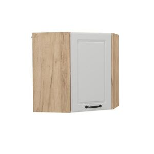 Vicco ROHOVÝ VĚŠÁK NA STĚNU R-Line Bílý venkovský dům 57 cm obraz