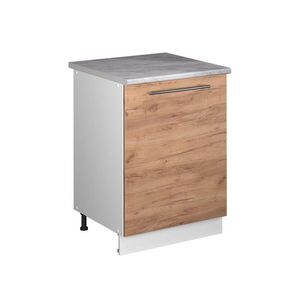 Vicco SKŘÍŇKA POD DŘEZ Fame-Line, Zlatý mocný dub/Bílá, 60 cm obraz