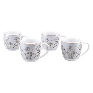 Creatable SADA HRNKŮ NA KÁVU porcelán keramika 4dílné obraz