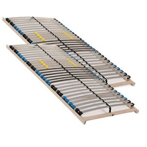Sleepneo LAMELOVÝ rošt 180x200 cm(2x 90x200 cm) – 28 lamel, 7 zón, nosnost cca 130 kg, vrstvené březové dřevo, vlastní montáž obraz