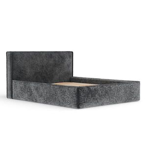 Maison de Reve ČALOUNĚNÁ POSTEL Lounge, 180/200 cm, tmavě šedá obraz