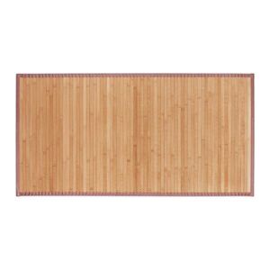 Relaxdays PŘEDLOŽKA přírodní bambus protiskluzová 61x122 cm obraz