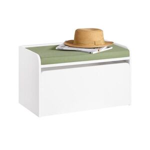 SoBuy HRAČKOBOXY s 1 zásuvkou Bílá 60x34x35cm Minimalistický obraz