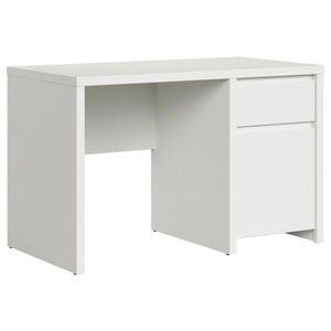 PSACÍ STŮL, bílá, 120/65/77 cm obraz