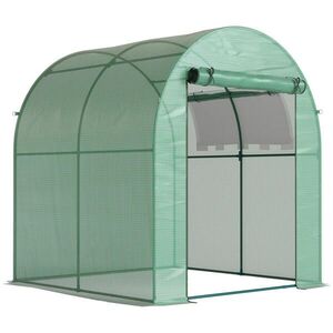 Outsunny SKLENÍK, 180L x 180Š x 200V cm obraz